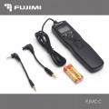 FUJIMI FJMC-С ПРОВОДНОЙ ПУЛЬТ ДУ С ЖК-ДИСПЛЕЕМ И ТАЙМЕРОМ ДЛЯ CANON 60D/1100D/650D/1D-ser/5D-ser