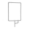 E-IMAGE F01-24 FLAG PANEL ALUMINUM ALLOY 60*76 CM, FABRIC: GOLD/SILVER/BLACK/WHITE ФЛАГ 4В1