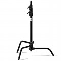 KUPO CS-20MB 20” C STAND BLACK.  СТОЙКА СО СКОЛЬЗЯЩЕЙ НОГОЙ (87-196 СМ) ЧЕРНАЯ