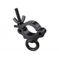 KUPO KCP-823B SLIM TYPE COUPLER W/EYE RING, BLACK. ХОМУТ УЗКИЙ (С КОЛЬЦОМ)