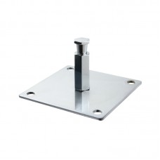 KUPO KS-011 100MM SQUARE MOUNTING PLATE. ПЛОЩАДКА С ШЕСТИГРАННЫМ АДАПТЕРОМ 5/8