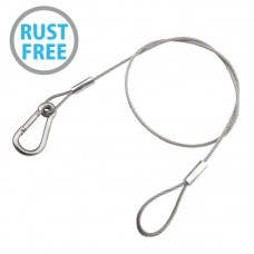 KUPO SW-01ST DIA. 3,2MM, 75 CM LENGTH SAFETY WIRE ТРОСИК СТРАХОВОЧНЫЙ