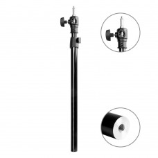 KUPO 032 2-SECTION ADJUSTABLE POLE W/BABY RECEIVER. ТЕЛЕСКОПИЧЕСКАЯ КОЛОННА (52 - 86.8 СМ)