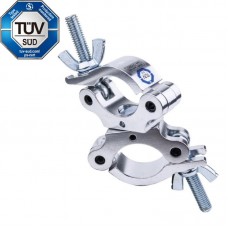 KUPO KCP-820 SLIM TYPE HALF SWIVEL COUPLER. ХОМУТ ДВОЙНОЙ  (Ø48-51 + Ø48-51 нагрузка 300)