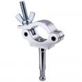 KUPO KCP-867 SLIMTYPE MIGHTY COUPLER W/16 MM STUD. ХОМУТ УЗКИЙ (ШТИФТ 5/8