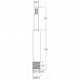 KUPO KS-127 RECESSED LIGHT SOKET ADAPTER TO 5/8