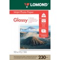 LOMOND 10Х15 ГЛЯНЦЕВАЯ 230ГР. ОДНОСТОРОННЯЯ 50Л. (0102035)