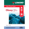 LOMOND А4 ГЛЯНЦЕВАЯ 170 ГР ОДНОСТОРОННЯЯ 50Л (0102142)