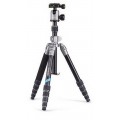 CULLMANN MUNDO 522T SMARTKIT SILVER (C55471) ШТАТИВ С ГОЛОВОЙ И ДЕРЖАТЕЛЕМ МОБИЛЬНОГО ТЕЛЕФОНА
